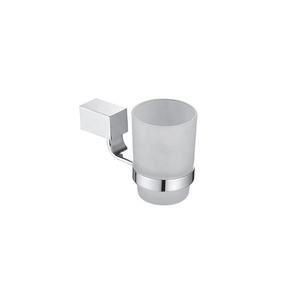 Juego de accesorios de baño de hotel de 6 piezas OEM/ODM estantes de vidrio de acero inoxidable soporte para toallero de baño - Product Image 4