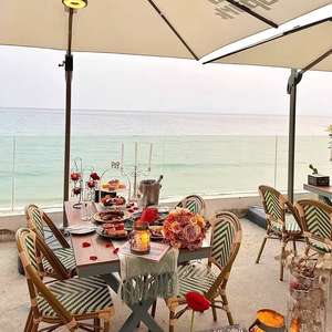 Juego de Mesa y Sillas de Comedor de Mimbre Estilo Francés para Restaurante, Cafetería, Bar, Hogar y Exterior - Product Image 2