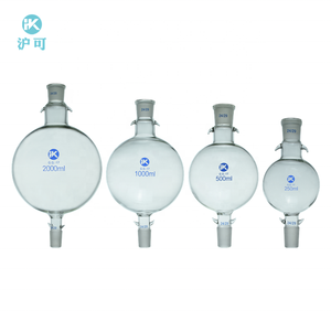 Huke 3.3 borosilikat cam çeşitli kapasiteli laboratuvar depolama rezervuar küre kromatografi kolonu - Product Image 6