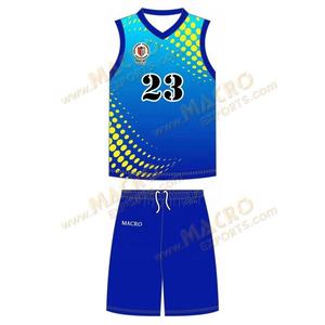 Custom Basketball Jerseys & Shorts Sublimation Printed Team Uniforms Custom Design Unisex Adult Sizes Spandex/Polyester <b>Fabric</b> - Product Image 1
