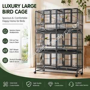 Fácil de Limpiar 	 Casa de Pájaros Grande <span class=keywords><strong>para</strong></span> Cría y Decoración 	 <span class=keywords><strong>Jaula</strong></span> <span class=keywords><strong>para</strong></span> loros de 98 cm 	 <span class=keywords><strong>Jaula</strong></span> <span class=keywords><strong>para</strong></span> Papagayo 	 Jaulas <span class=keywords><strong>para</strong></span> Pájaros en Venta - Product Image 2