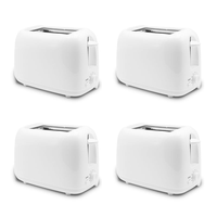 Grille-pain électrique automatique 2 tranches pour la cuisine, machine à sandwichs et petit-déjeuner pour usage domestique