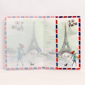 Funda de Pasaporte de PVC Plástico, Diseño Lindo, Económica, al por Mayor - Product Image 4