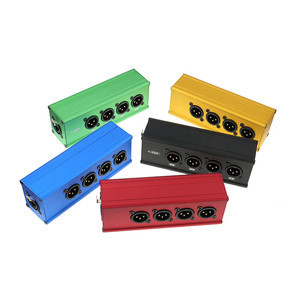 4-kênh đa mạng 3-pin XLR ethercon-tương thích RJ45 Cat5 <span class=keywords><strong>Ethernet</strong></span> tín hiệu Extender cho Live sân khấu âm thanh ghi âm đồng - Product Image 5