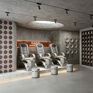 Estación de Manicura, Muebles para Salón de Belleza y Spa, Diseño Interior Personalizado para Salón de Peluquería, Decoración y Renovación de Barbería - Product Image 5