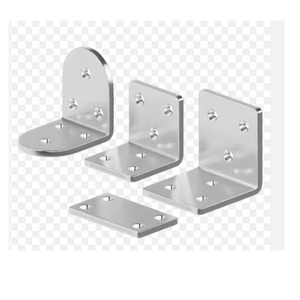 Soporte de ángulo de acero de soldadura de fábrica con perforadora de agujeros Soporte de metal Producto clave de la empresa - Product Image 3