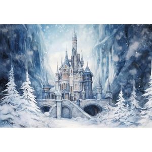 5x3 pies Winter Castle CartoonClick para expandir - Product Image 3