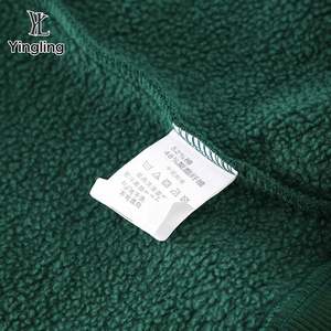 Yingling เสื้อฮู้ดแขนยาวผ้าฝ้าย100% ใหญ่โอเวอร์ไซส์แบบกำหนดเองไม่มีเชือก - Product Image 5