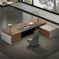 Bureau de direction modulaire en L de luxe moderne, table de bureau convertible avec tiroir de rangement, postes de travail à domicile, hôpital, école