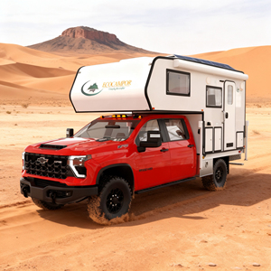 <span class=keywords><strong>Camper</strong></span> Ecocampor 2025 pour camionnettes, toit relevable, grand lit, cuisine, toilettes, à vendre avec certification CE - Product Image 1