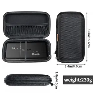 Portable Hard EVA Waterproof Case Mobile Travel Bag USB Charging Cable Hard Drive Storage Box