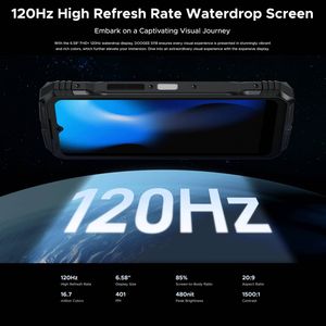 Meilleure vente 6.58 pouces <span class=keywords><strong>DOOGEE</strong></span> S118 téléphone robuste, 8 Go + 512 Go, Android 14 MediaTek Helio G99 Octa Core, réseau: 4G, OTG, NFC - Product Image 6