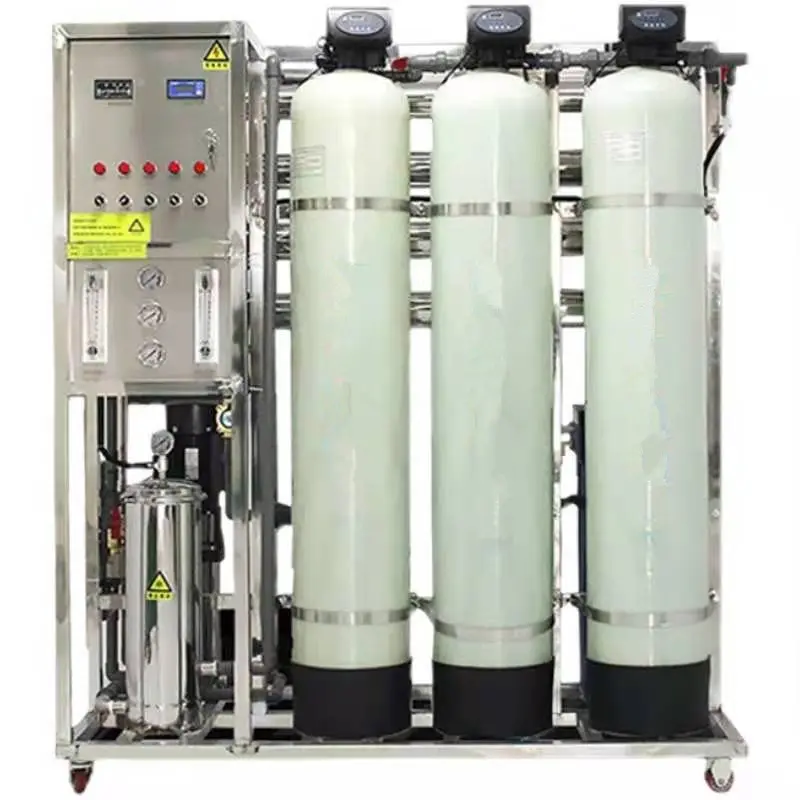 250LPH 500LPH आरओ सिस्टम निस्पंदन संयंत्र पानी फिल्टर शोधक मशीन औद्योगिक जल शोधन