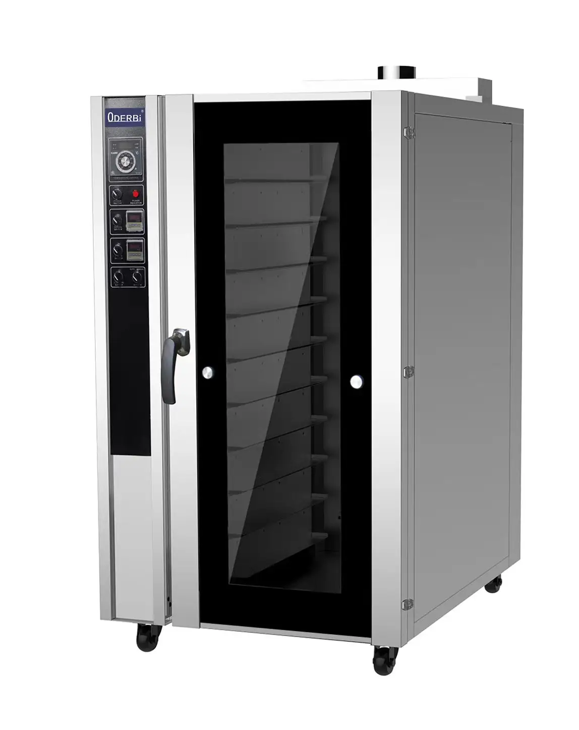 Commerciële Bakapparatuur Andere Snackmachines Automatisch Temperatuurregelsysteem 5 10 Trays Bakkerij Heteluchtoven