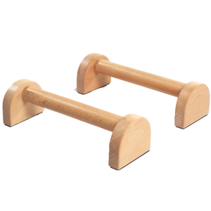 Wood <strong>Parallettes</strong> <strong>Bars</strong> Push up <strong>Bar</strong> - Product Image 2