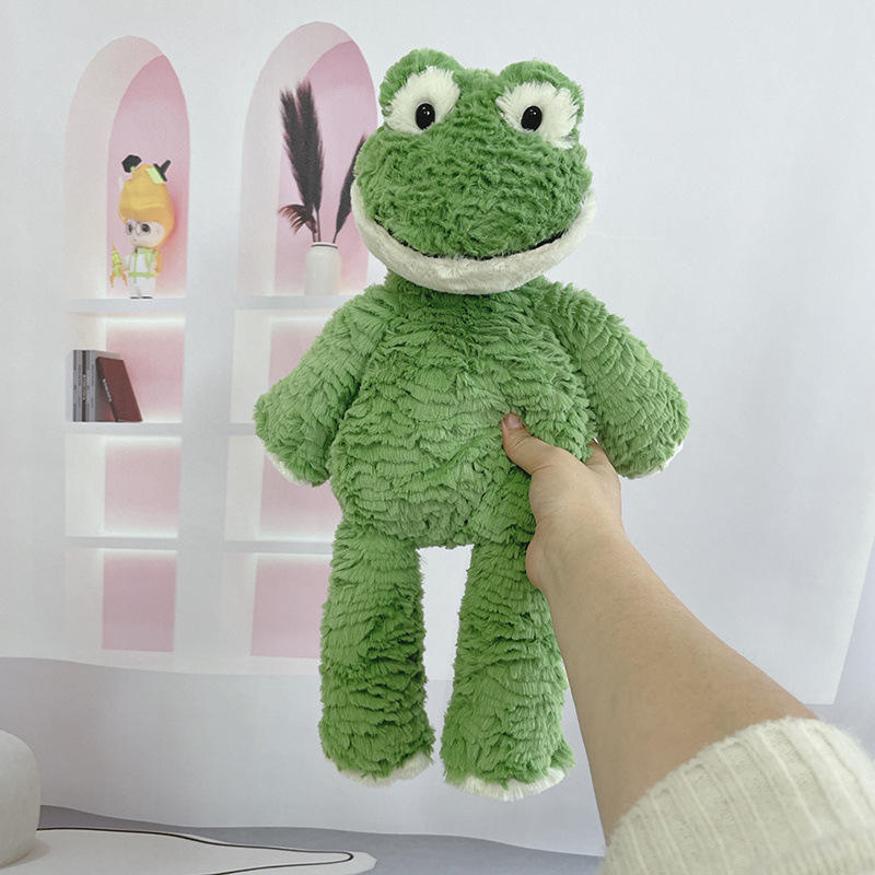 Coquille de grenouille fourrure échelle verte