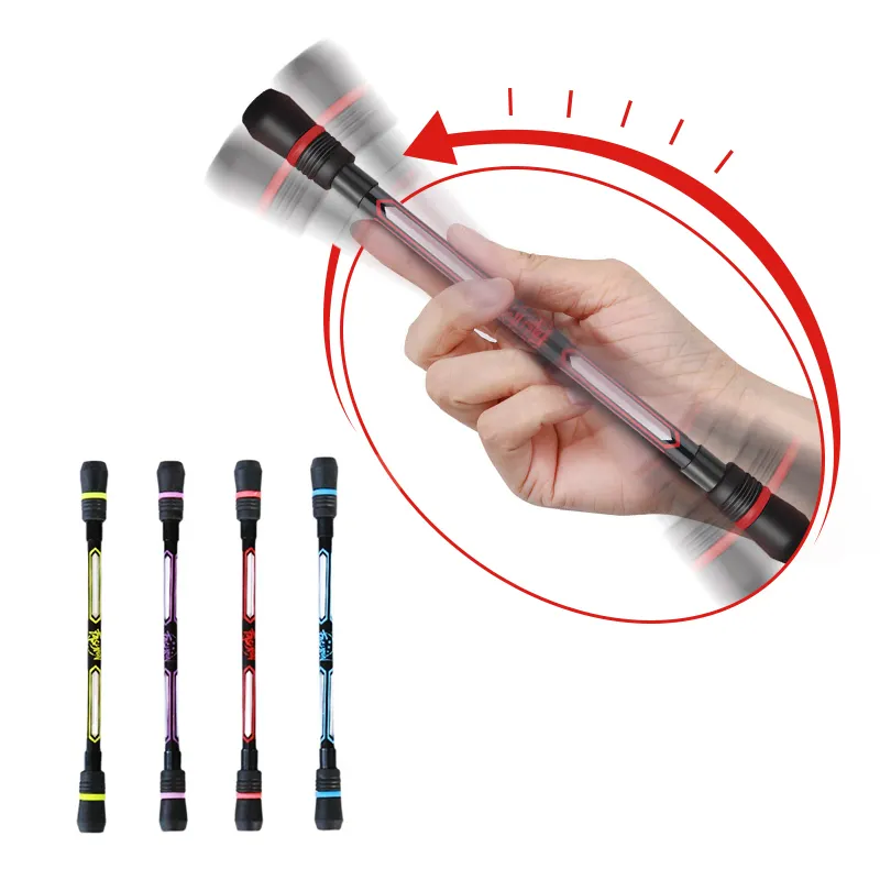 Kids Students Adults Reduce Pressure Toy creative stationery relaxing 0.5mm black spinning gel pen