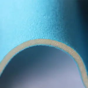 2023 tessuto ad anello in tinta unita ordito lavorato a maglia con spugna o tessuto in spugna tessuto composito 100% poliestere tessuto laminato schiuma o velluto