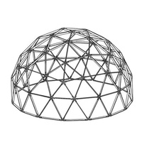 Dômes géodésiques transparents en structure métallique PVC pour maisons dôme, Australie