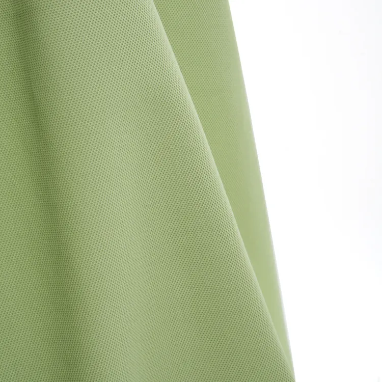 Doppelseitiger Pique-Stricks toff aus gekämmter Baumwolle/Polyester