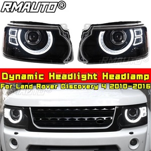 Kit de Carrocería para Land Rover Discovery 4 2010-2016, Faros Delanteros Dinámicos, Luces de Circulación Diurna, Luces Bajas y Altas, Accesorios para Automóviles - Product Image 1