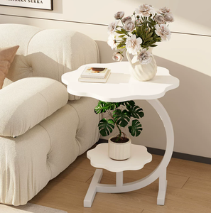 Mesa de Centro Moderna y Duradera de Madera de Pino con Superficie de Madera para Sala de Estar de Apartamento - Mueble Ecológico Fácil de Limpiar - Product Image 3