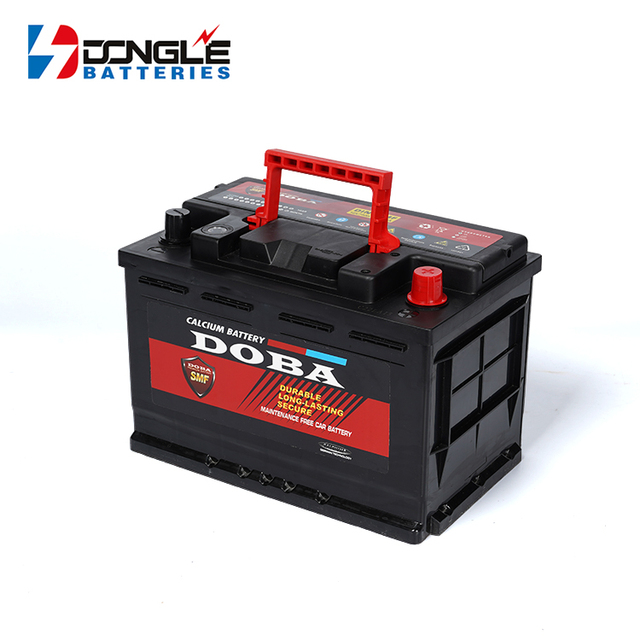 Dongle High Quality European Cars Starter Rechargeable SMF Lead Acid 12v 75ah Auto Batteries