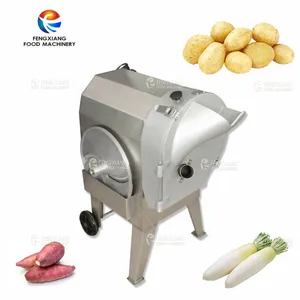 FC-312 Potato Turnip Carrot Cucumber Cutting Machine Root Vegetable Cutter Slicing Cube Machine