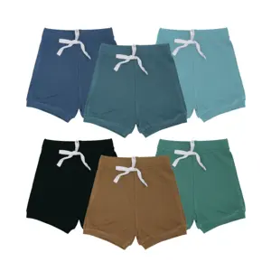 Unisex Sommer 100 % Baumwolle Kleinkind und Baby Shorts individueller Druck atmungsaktiv gestrickter Stoff Werkspreis Großhandel