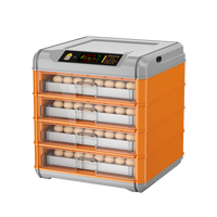 Mini Incubadora Automática de Cajón Modelo JF-256, Incubadora de Huevos de Gallina de Capacidad