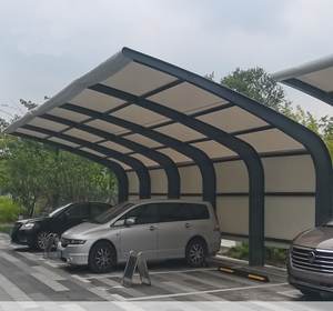 Offre Spéciale Easy up Carport Tente Garages, Auvents et Carports Voiture Parking Hangar Voiture Métal Acier avec revêtement Zinc - Product Image 4