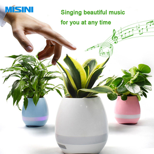 Âm nhạc không dây Loa cảm ứng thực vật ánh sáng ban đêm không dây âm nhạc hoa nồi - Product Image 4