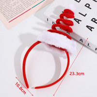 Serre-tête de Noël unisexe à styles variés, série Noël, accessoires capillaires pour la décoration des cheveux en saison festive – Vente chaude