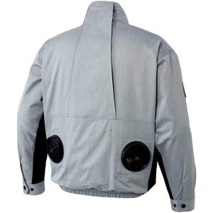 Chaleco de refrigeración portátil para aire acondicionado, USB ropa reflectante, chaqueta de ventilador ajustable de 3 velocidades para trabajo y deportes al aire libre - Product Image 2