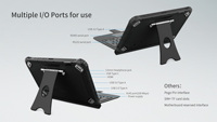 Portátil portátil Batería dual 12,2 ''Intel Celeron N5100 Win11 Pantalla táctil a prueba de golpes Industrial Tablet resistente Notebook Laptop