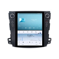 8G + 128G Android 11 Qualcomm 665 para Mitsubishi Outlander 2006-2012 Tesla navegación GPS del coche de la pantalla Unidad de reproductor Multimedia 4G