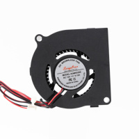 Ventilateur soufflant en plastique DC 6028 5V/12V, refroidissement turbo 60x60x28mm, faible bruit inférieur à 40dB, électrique, garantie 3 ans