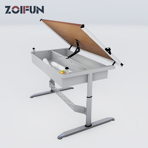 <span class=keywords><strong>Table</strong></span> de travail d'artiste moderne, en bois, de qualité supérieure, avec tiroir, <span class=keywords><strong>table</strong></span> pour <span class=keywords><strong>dessin</strong></span>, 2 pièces - Product Image 3