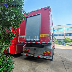 HOWO 10 바퀴 <span class=keywords><strong>Mul</strong></span>-tifunction Vwater 거품 소방차 화재 도구가 장착 된 엔진이있는 소방 트럭 - Product Image 4