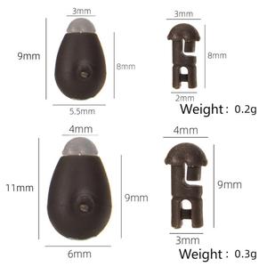 ชุดอุปกรณ์ตก<span class=keywords><strong>ปลา</strong></span>คาร์พแบบ Quick Change Shock Beads Method Feeder พร้อมที่ยึดสาย ป้องกันการกัด ขนาด TG S L วัสดุ ABS - Product Image 3