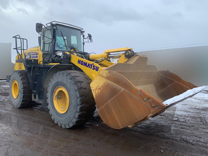 Chargeur sur pneus d'occasion Komatsu WA470-10 en bon état à vendre Chargeur frontal Komatsu WA100 WA300 WA380 WA470 WA510 à bas prix - Product Image 3