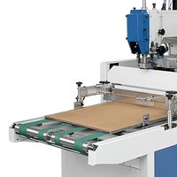 Machine électrique automatique de pliage de boîtes en carton à colle froide pour la fabrication de cartons d'emballage alimentaire