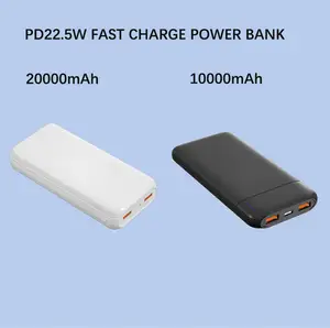 Power Bank portatile 10000mah mini caricatore mobile 20000mah ad alta capacità slim usb electronics powerbank