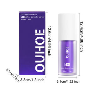 Wholesale 30ml Natural Purple Bleaching Tooth <strong>Toothpaste</strong> <strong>Colour</strong> <strong>Corrector</strong> Serum Whitening <strong>Toothpaste</strong> - Product Image 6