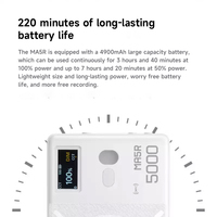 Godox MA5R 5W 1800K-10000K Lumière LED RGB à charge magnétique, mini éclairage d'appoint en plastique pour appareil photo et selfie, idéal pour l'extérieur