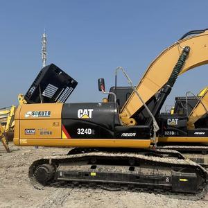 Excavadora de Orugas Usada CAT 324D2, Marca Japonesa CAT 324 con Buen Rendimiento, Más Vendida - Product Image 1