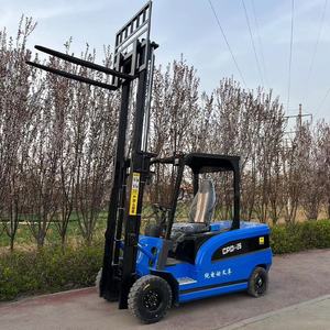 Chariot élévateur électrique 3 tonnes, chariot élévateur à batterie, hauteur de levage 6m pour entrepôt à rayonnages hauts - Product Image 4