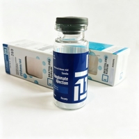 Étiquettes personnalisées en vinyle à faible MOQ, autocollants étanches pour flacons de 2 ml, 10 ml, 15 ml, pour contenants de poudre de peptides pharmaceutiques et cosmétiques