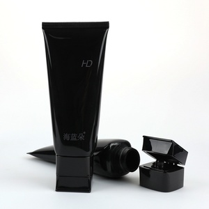 Wholesale Customized Flat Face Empty Cosmetic Tube with Pump <b>Hand</b> Cream Cleanser and <b>Shower</b> Gel Packaging for Wash and Shampoo - Product Image 3