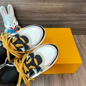 Top Men's Luxury High-top Lace-up Basketball <b>Shoes</b>-Mesh & Cloth <b>Upper</b> Comfortable Breathable Design for Slow-Paced Use - Product Image 6